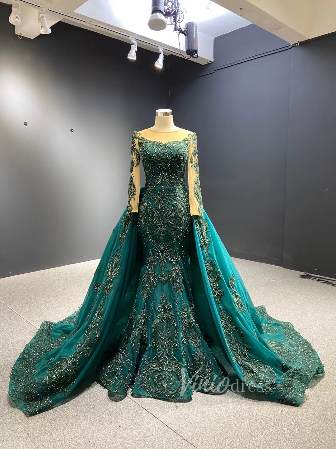 Emerald Green Lace Tiered Green Dresses For Wedding With Ruffle Tulle And  Half Sleeves Perfect For Guest, Flower Girls, Formal Evening Gowns, And  Toddlers In 2021 From Lovemydress, $44.63 | DHgate.Com